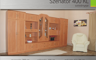 Szenator 400 szekrénysor-Bianka Bútor, Sárvár