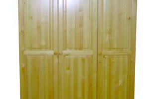 3 ajtós, íves szekrény -fenyő - Bianka Bútor, Sárvár