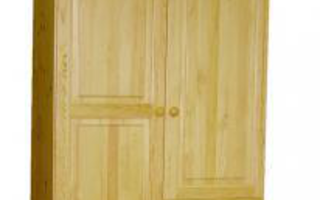2 ajtós, 3 fiókos szekrény (akasztós vagy válaszfalas) -fenyő - Bianka Bútor, Sárvár